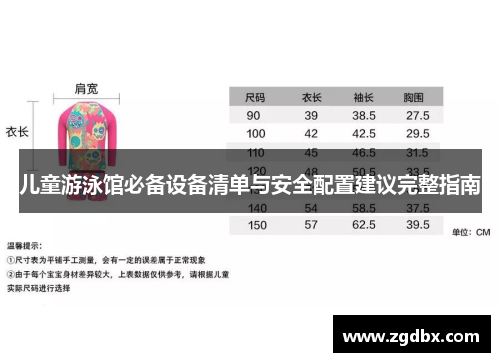 儿童游泳馆必备设备清单与安全配置建议完整指南